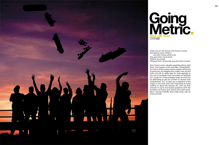 Nike SB UK tour, Document Magazine